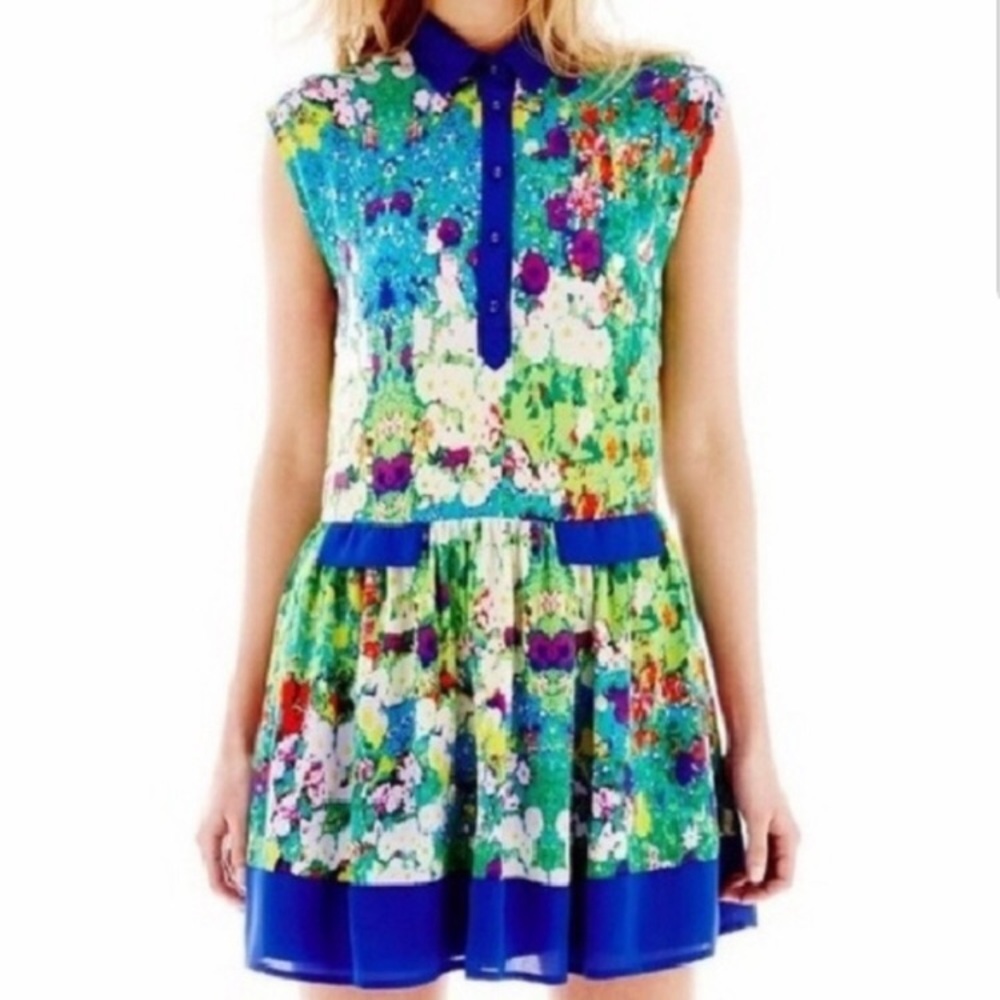 L’Amour by  Nanette Lepore | Watercolors Dress | M